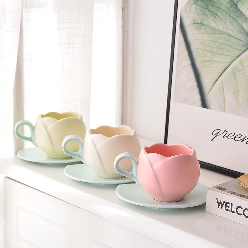 Retro Tulip Cup+ Saucer