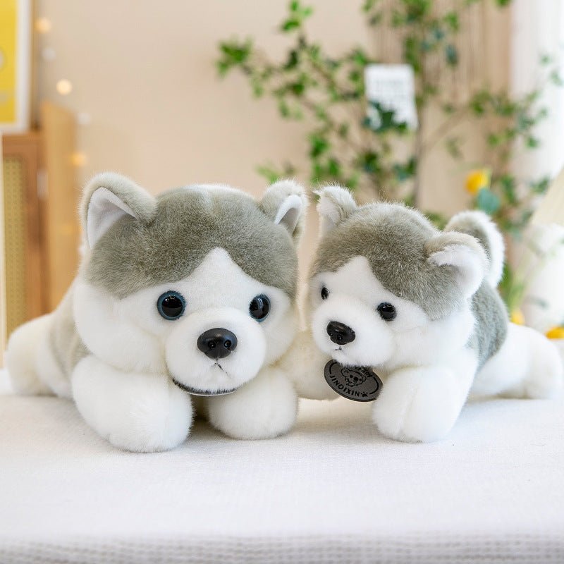 Giant Husky Puppy Plushie | Cute Stuffed Animal Husky
