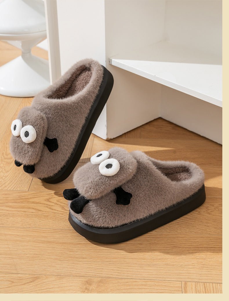 Shane The Sheep Plush Slippers