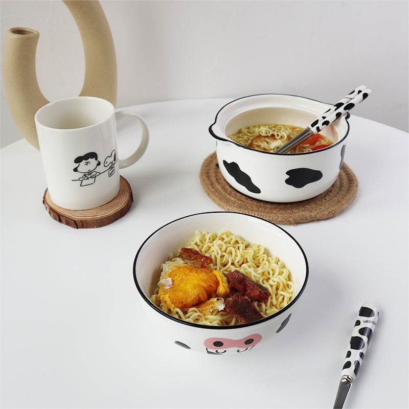 Kawaii Farm-Themed Ramen Bow