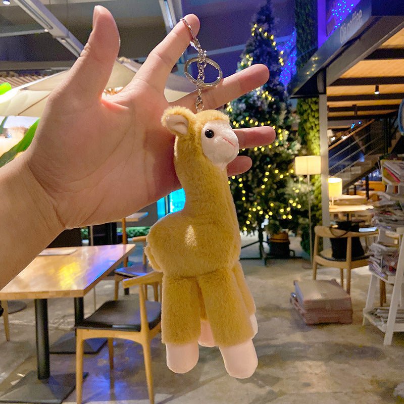 PocketPaca Lil Bean Keychain Plush | Kawaii Keychain Charm