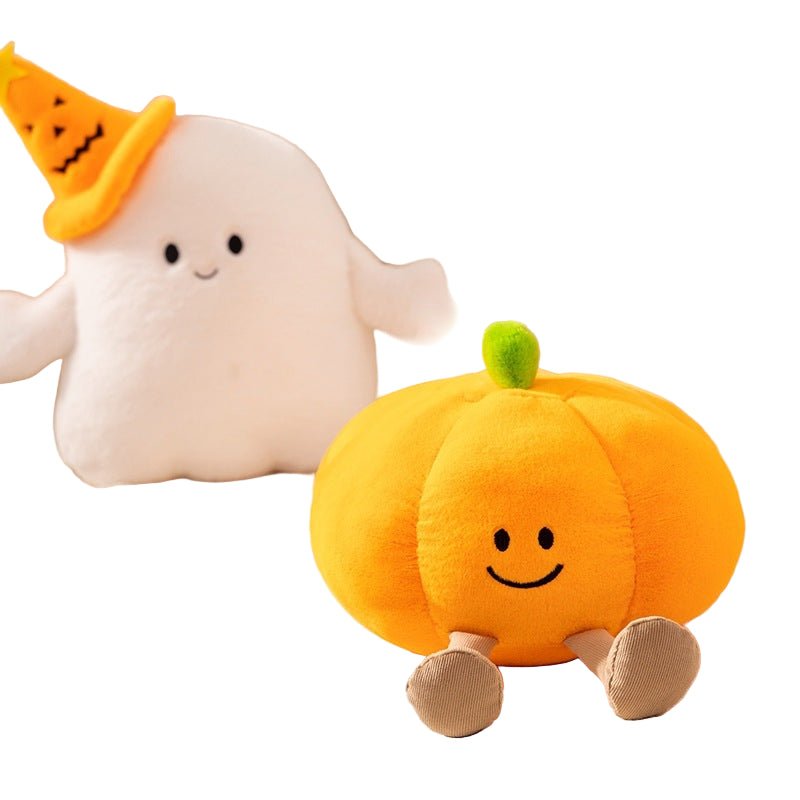 Gourd & Ghoul | Kawaii Halloween Pumpkin and Ghost Stuffed Animals