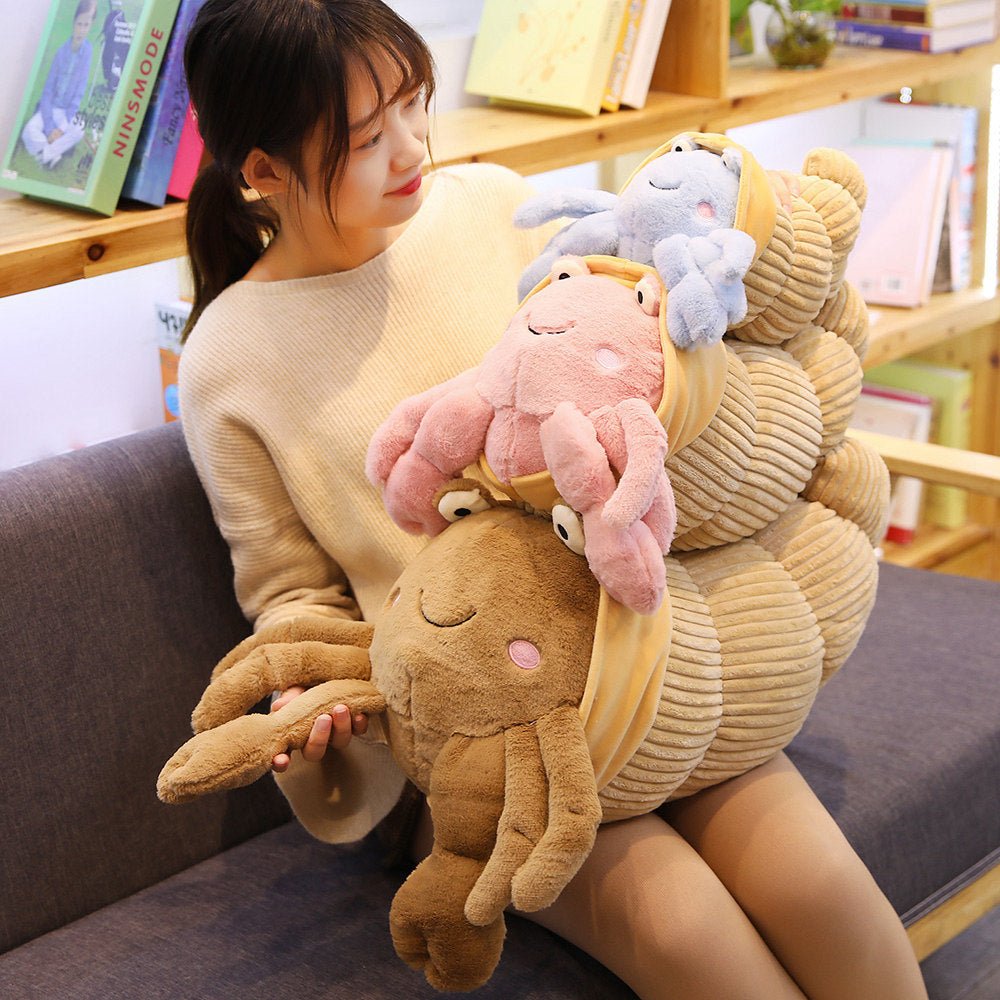 Shelly: Kawaii Crab Plushie | Stuffed Animal Crab
