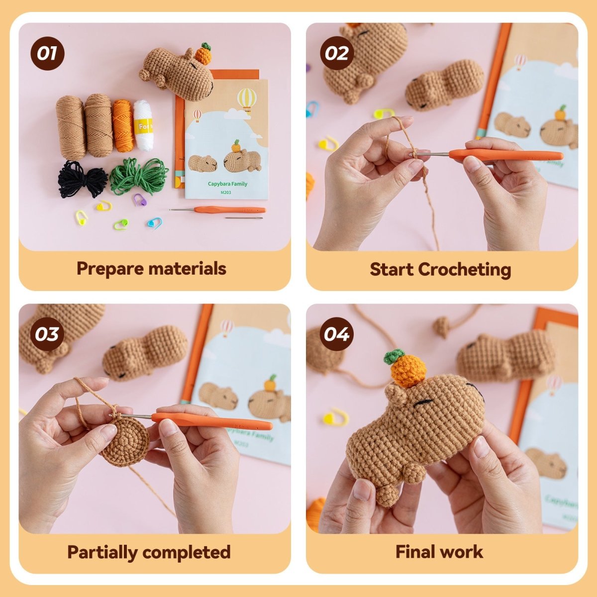 DIY Capybara Crochet