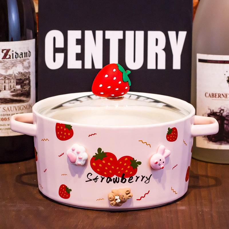 Kawaii Ceramic Ramen Bowl