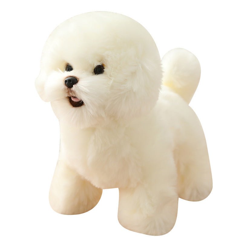 Cute Bichon Frise Puppy Plushie | Stuffed Animal Bichon Frise