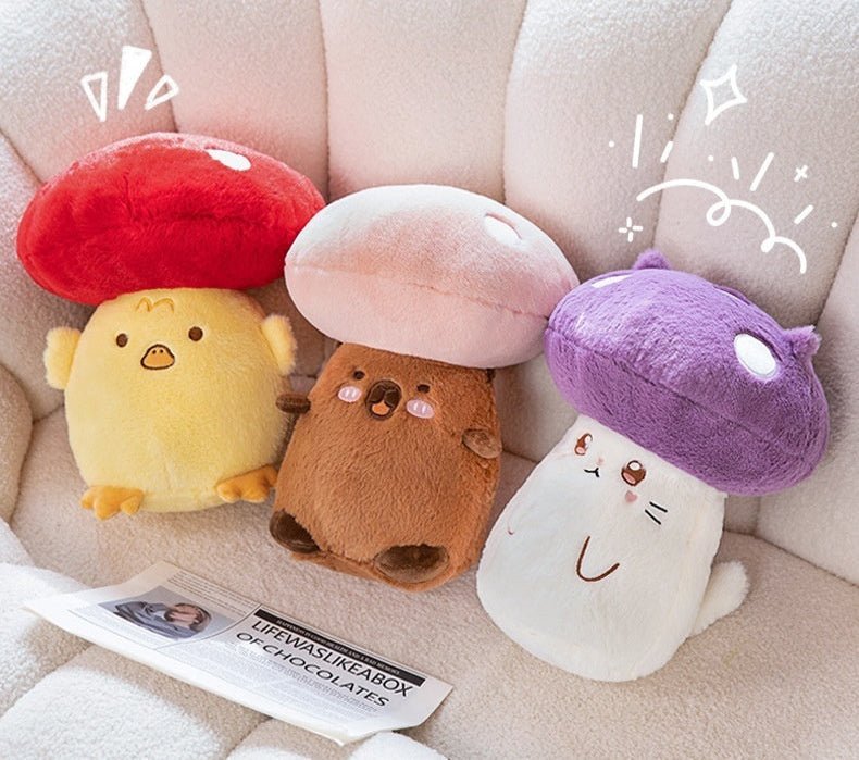 Kinoberry: Kawaii Funny Mushroom Plushie
