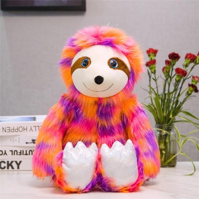Slomo: Colorful Sloth Plushie