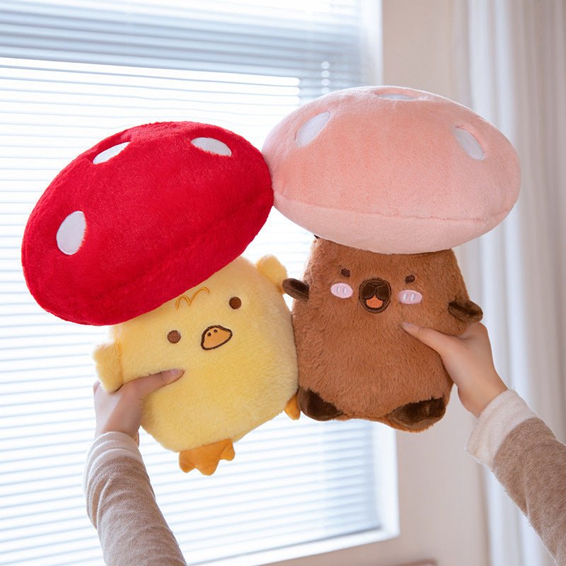 Kinoberry: Kawaii Funny Mushroom Plushie