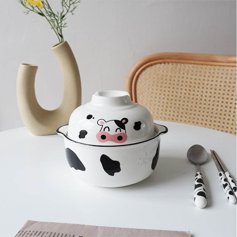 Kawaii Farm-Themed Ramen Bow