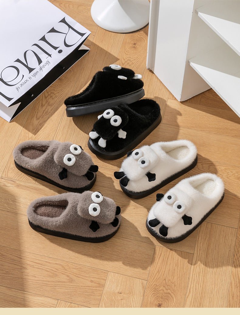 Shane The Sheep Plush Slippers
