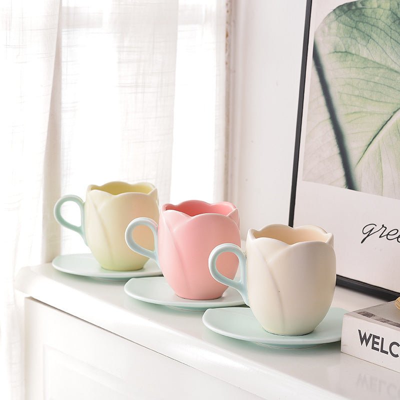 Retro Tulip Cup+ Saucer