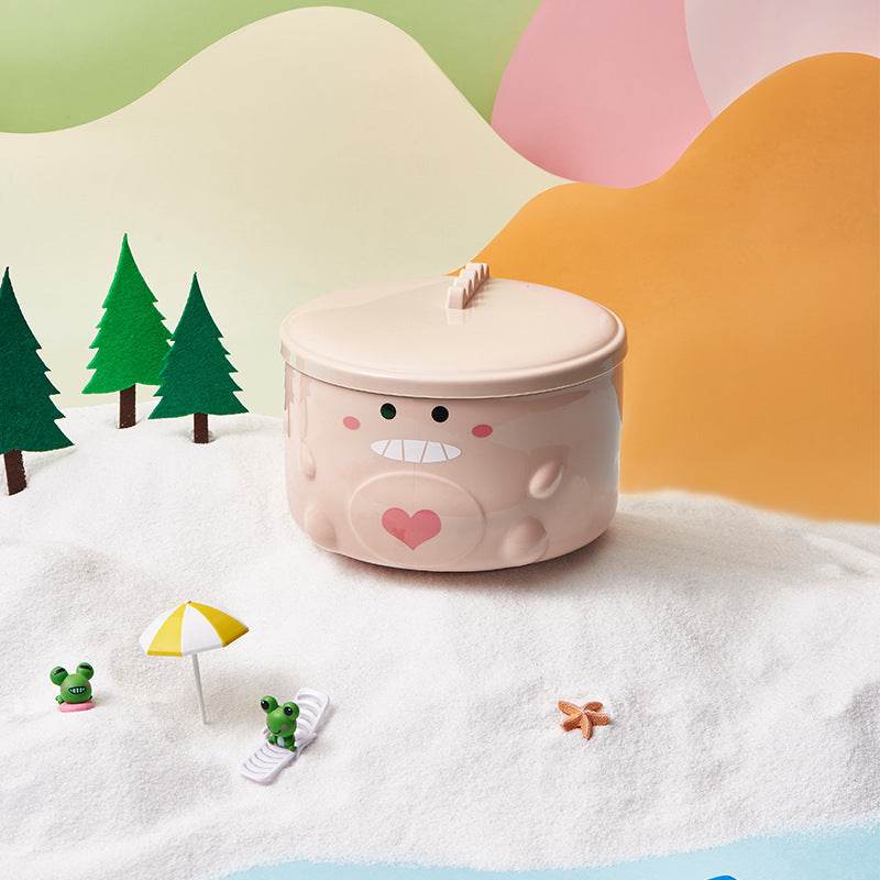 Kawaii Dino Ramen Bowl | Cute Noodle Bowls
