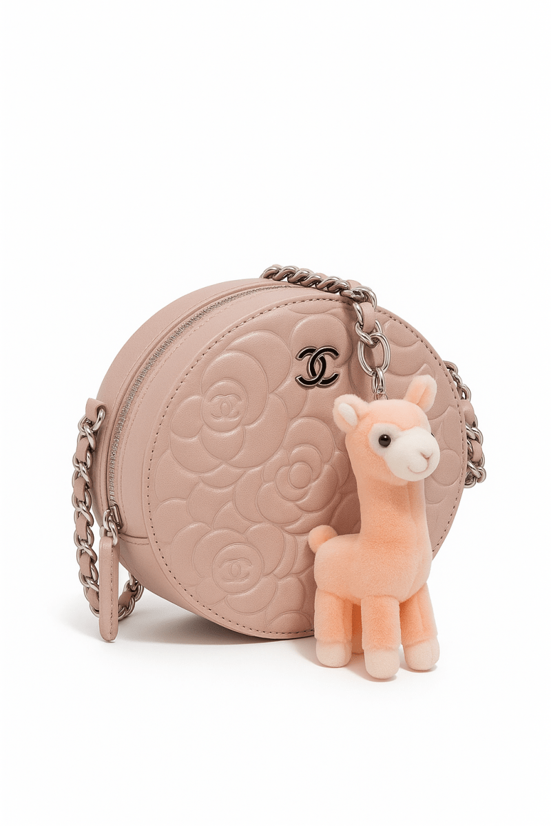 PocketPaca Lil Bean Keychain Plush | Kawaii Keychain Charm