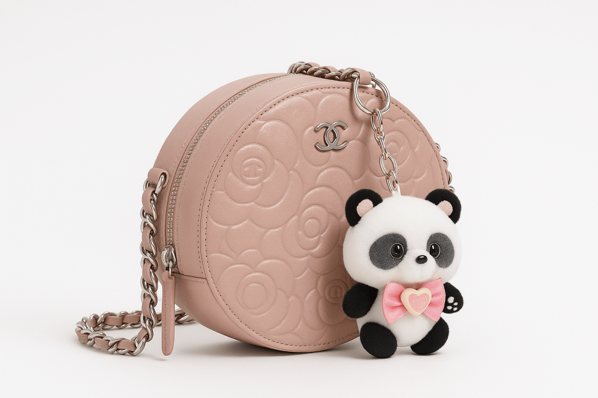 Bloop Bean™ – Kawaii Panda Plush Bag Keychain | Cute Panda Keychain – Lil Beans Collection