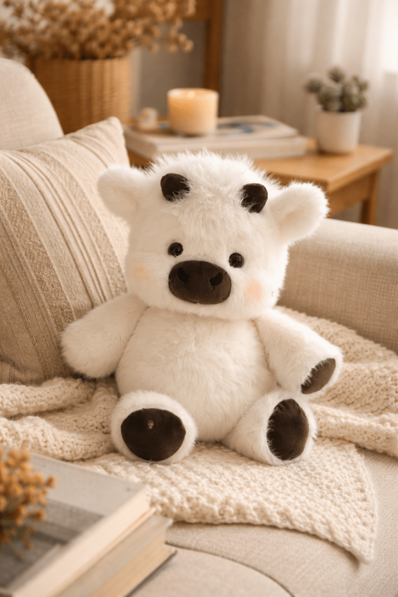 Chubby Highland Cow Plushie