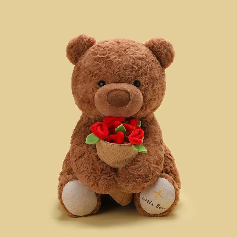 Florian – Adorable Kawaii Rose Teddy Bear for Her | Best Long-Distance Gift