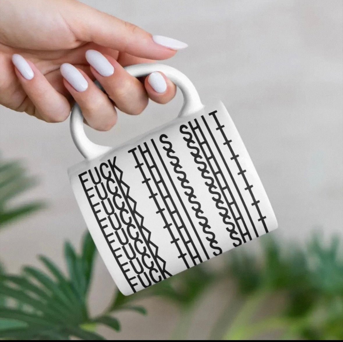 Funny Hidden Message Mug | Gag Gift