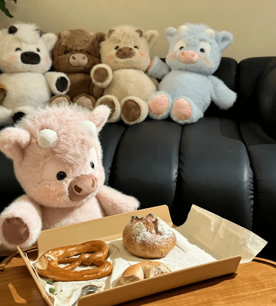 Chubby Highland Cow Plushie