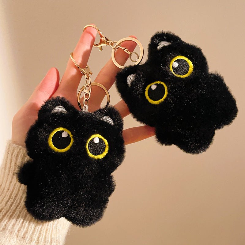 Toothless Cat Bean™ – Cute Plush Keychain Bag Charm | Cute Keychain Plushie