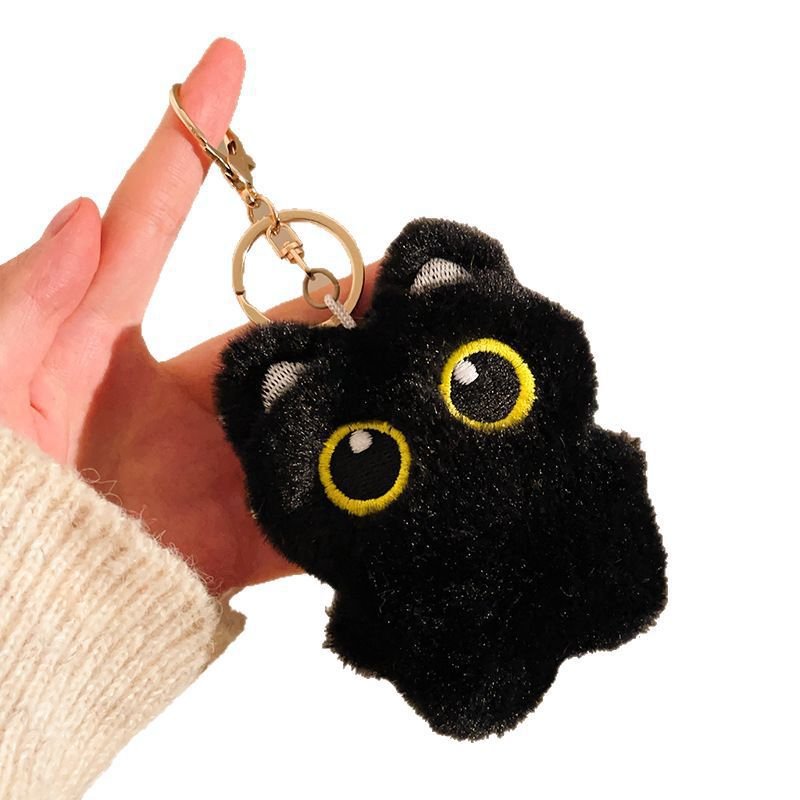 Toothless Cat Bean™ – Cute Plush Keychain Bag Charm | Cute Keychain Plushie