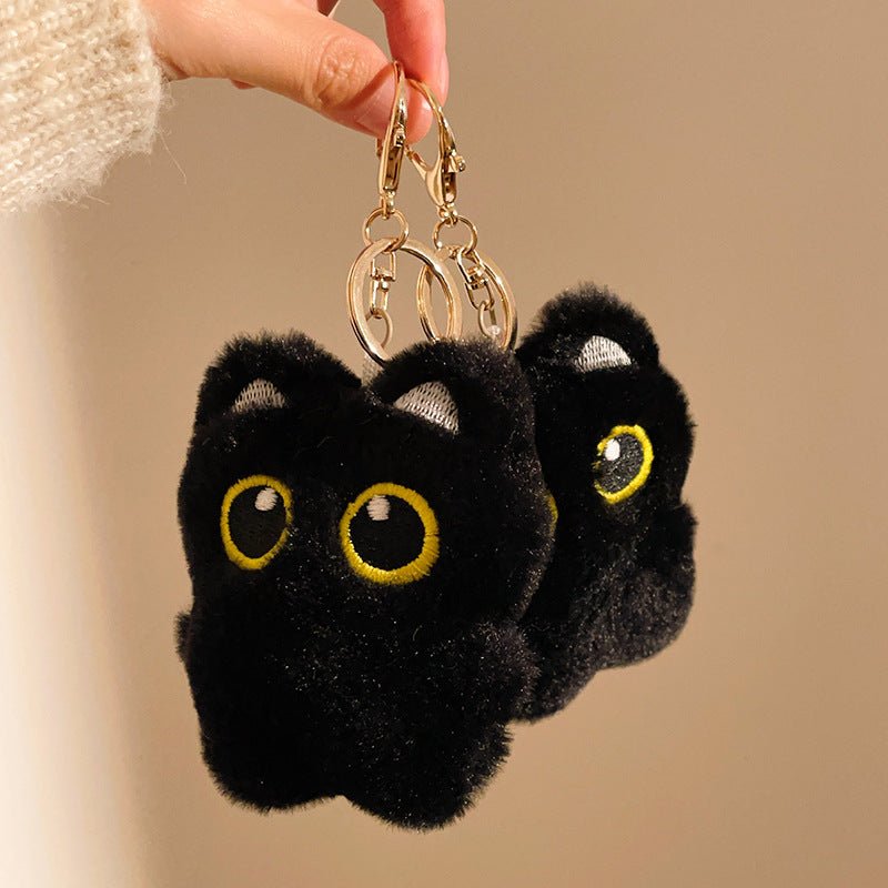 Toothless Cat Bean™ – Cute Plush Keychain Bag Charm | Cute Keychain Plushie