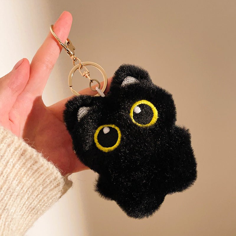 Toothless Cat Bean™ – Cute Plush Keychain Bag Charm | Cute Keychain Plushie
