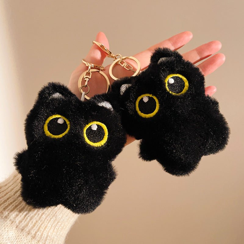 Toothless Cat Bean™ – Cute Plush Keychain Bag Charm | Cute Keychain Plushie