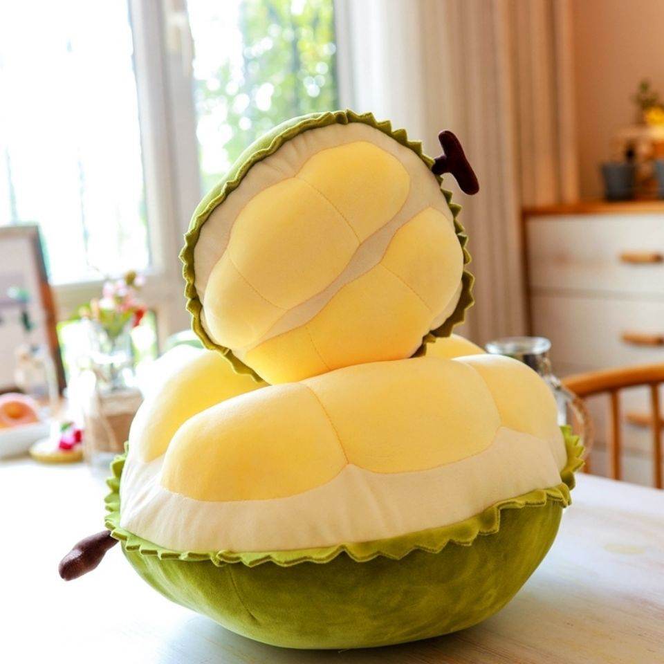 Cute Durian Plushie | Stuffed Durian Plush
