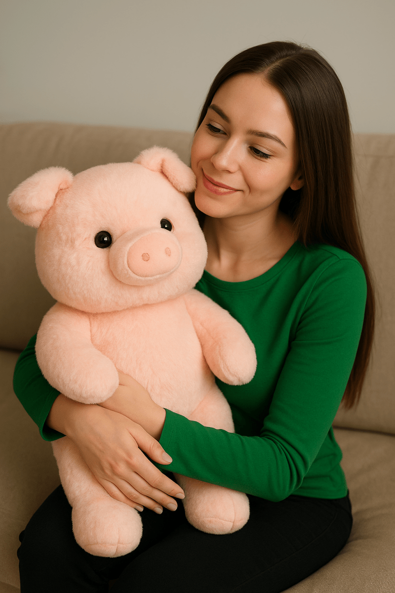 Blushie: Kawaii Piggy Plushie