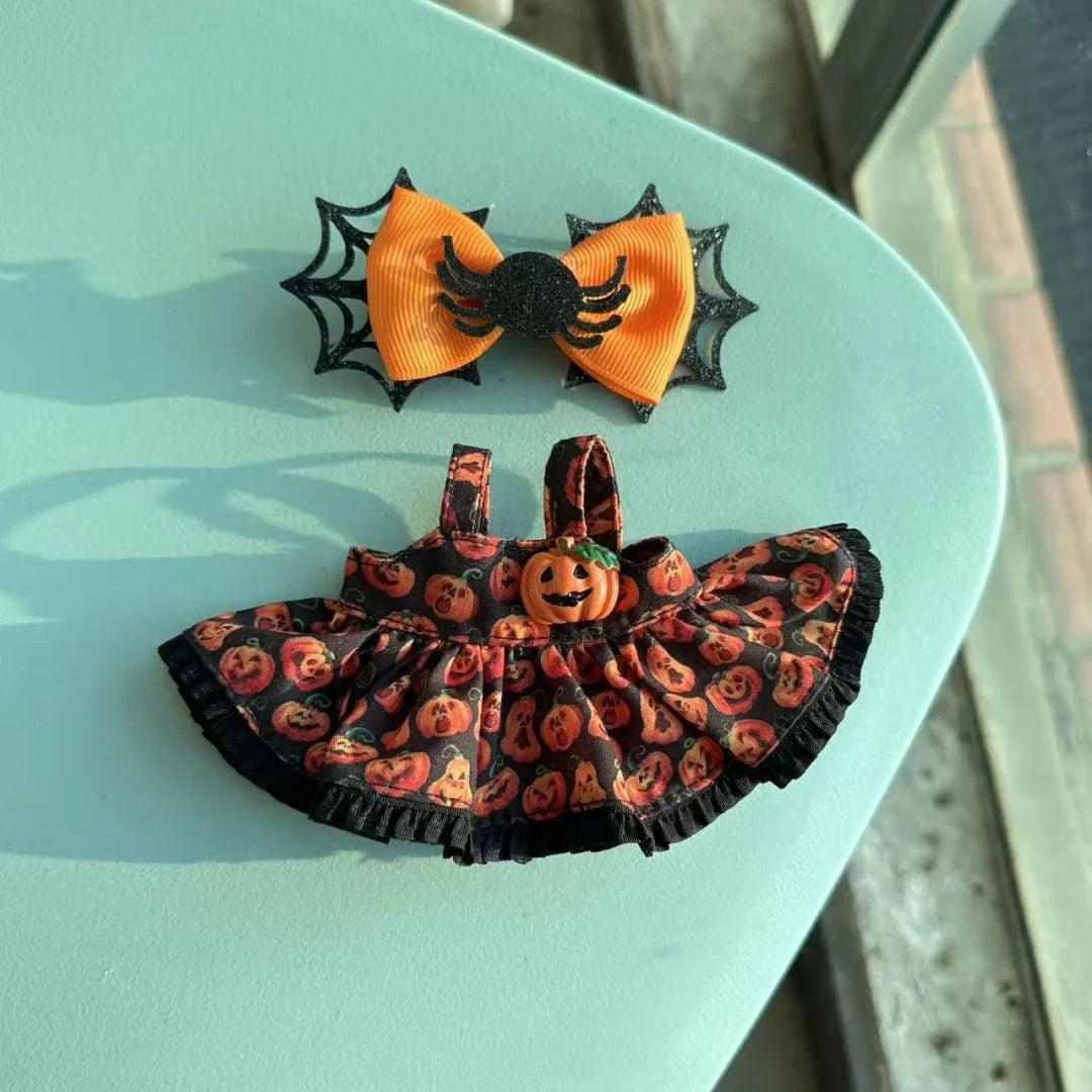 Handmade Rare Pumpkin Patch Labubu Outfit