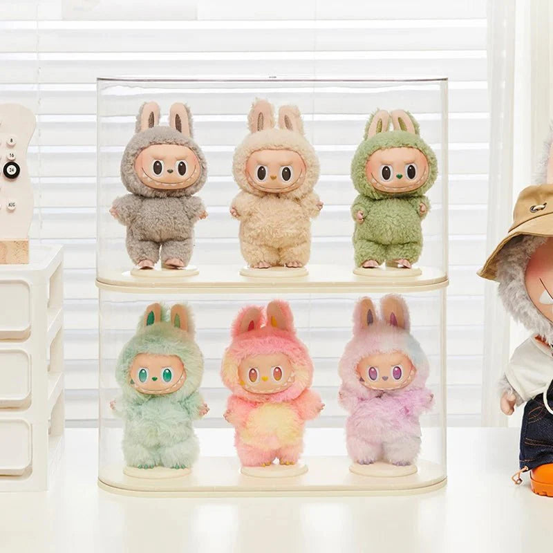 Labubu Display Case – Clear Acrylic Protective Box for Toys