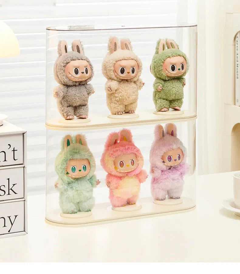 Labubu Display Case – Clear Acrylic Protective Box for Toys