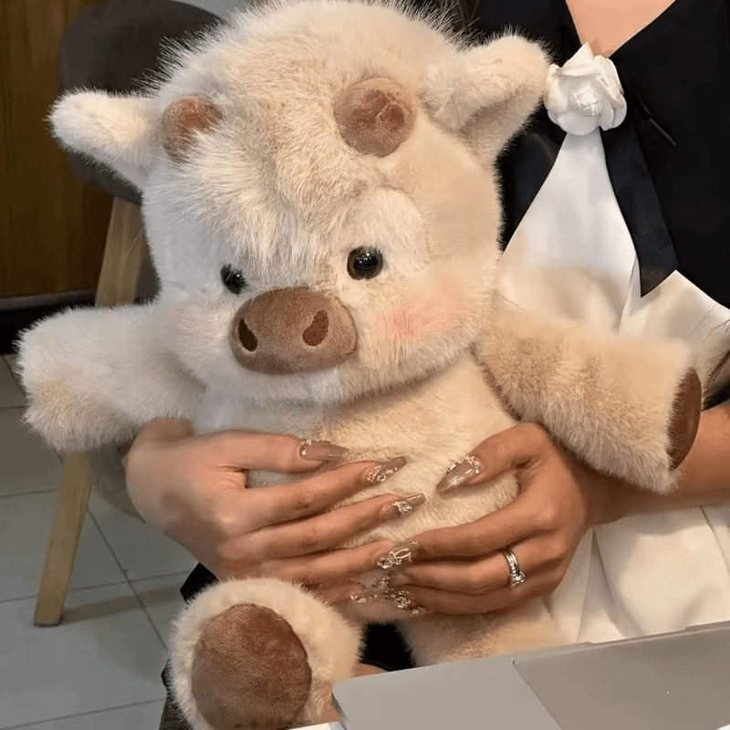 Chubby Highland Cow Plushie