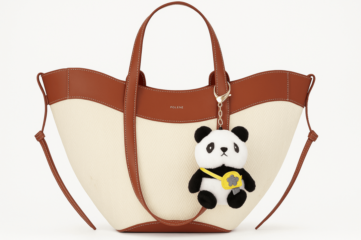 Mochi Panda: Kawaii Panda Plush Keychain Bag Charm