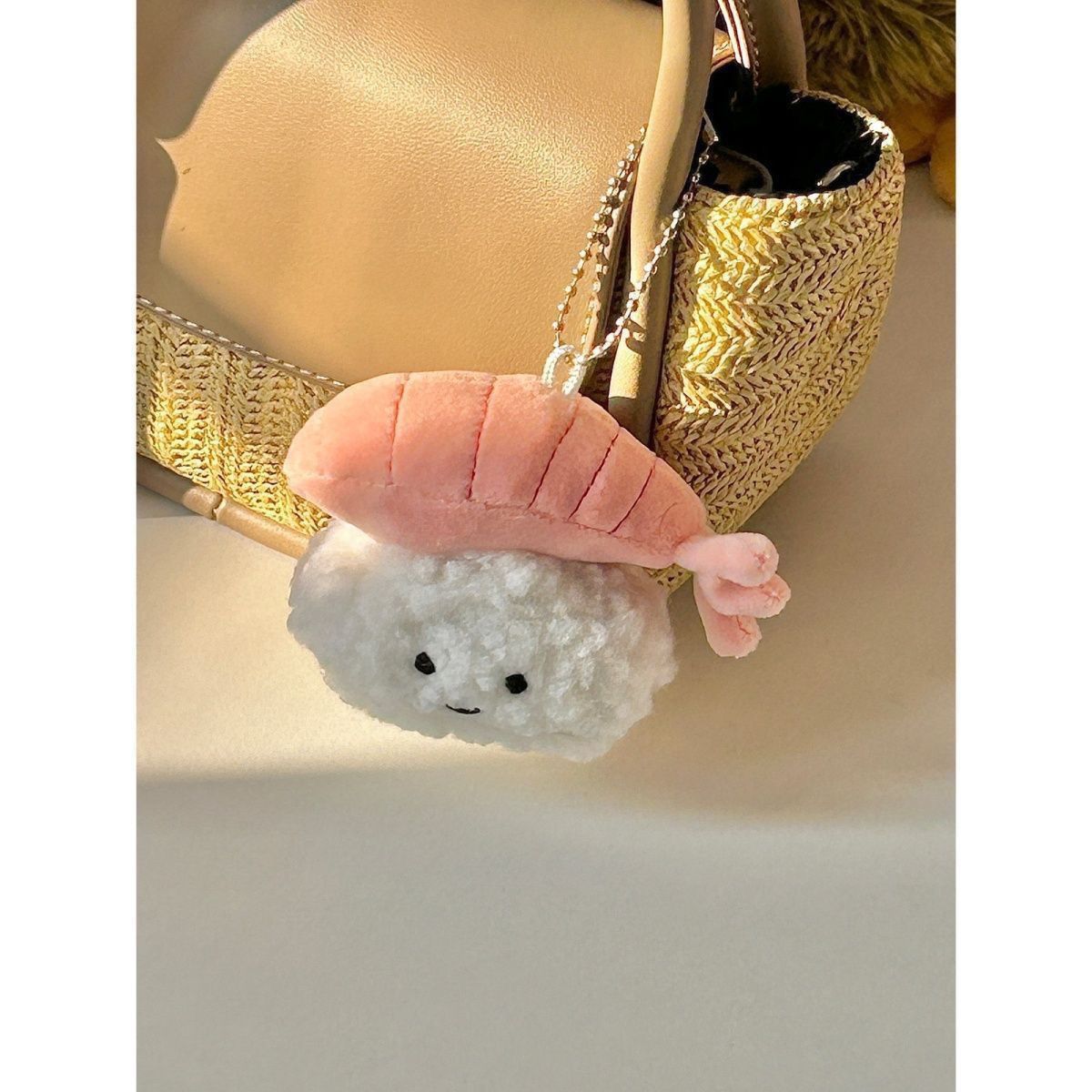 Squishy Shrimp Pal Keychain