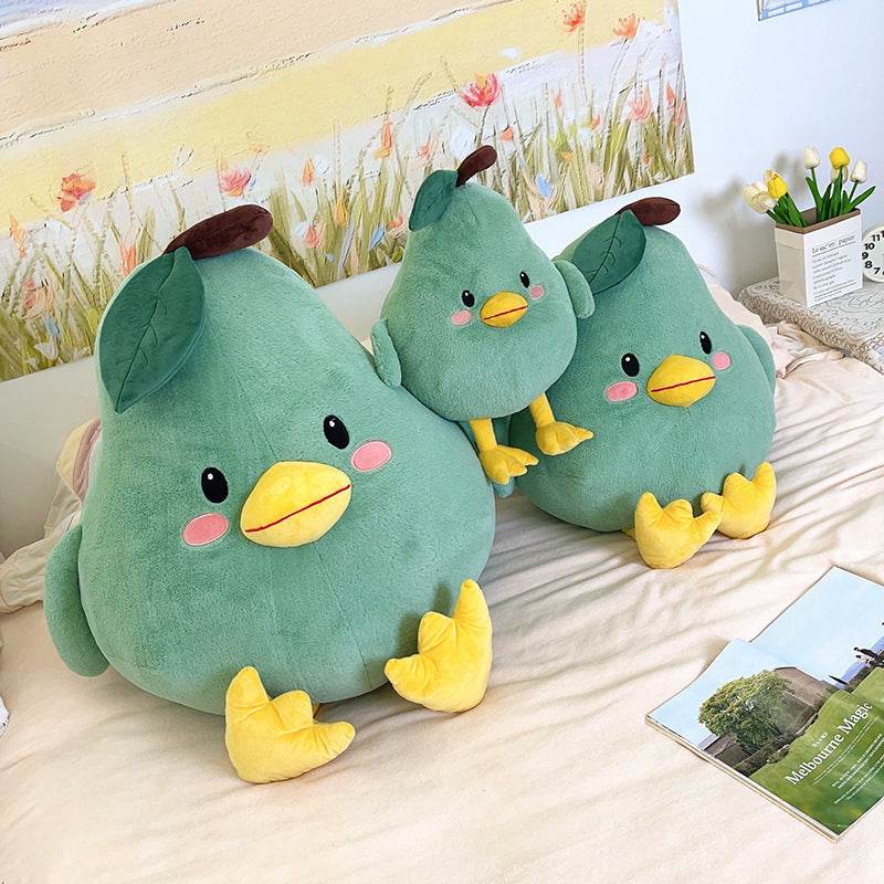 Percy the Pear Plushie | Stuffed Food Plushie