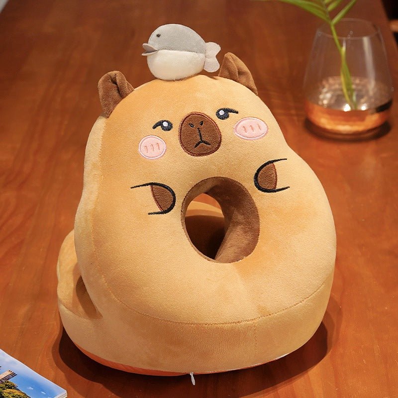 Cute Capybara Nap Pillow