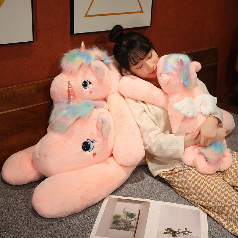 Sparkles: JUMBO Unicorn with Wings Plushie