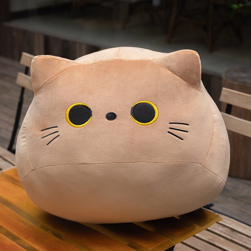 Cookie: Cute Toothless Cat Plush | 21"