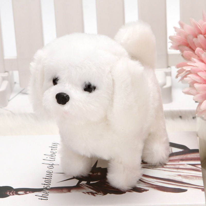 Cute Bichon Frise Puppy Plushie | Stuffed Animal Bichon Frise