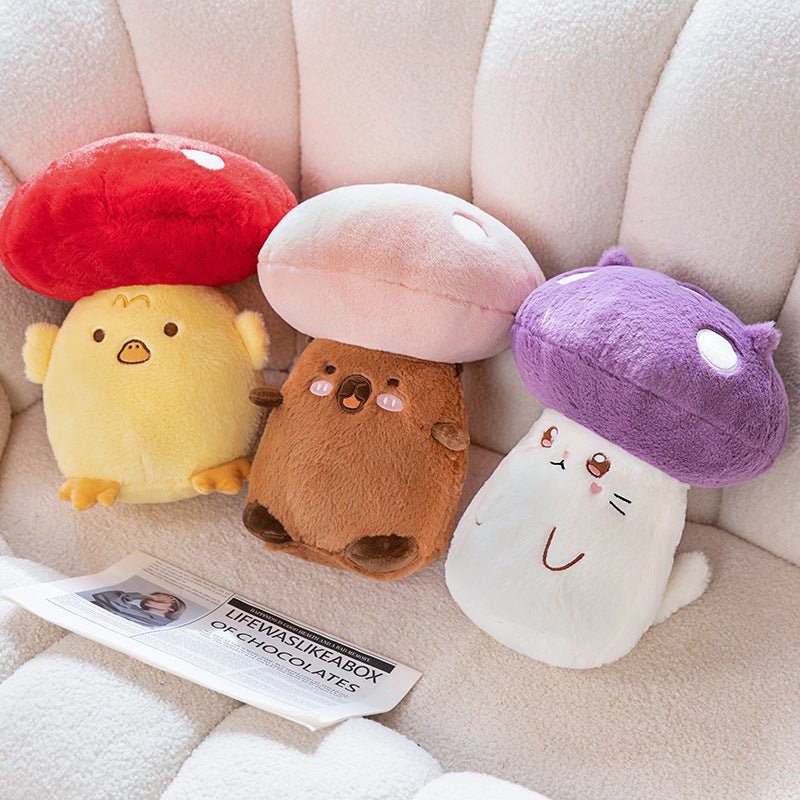 Kinoberry: Kawaii Funny Mushroom Plushie