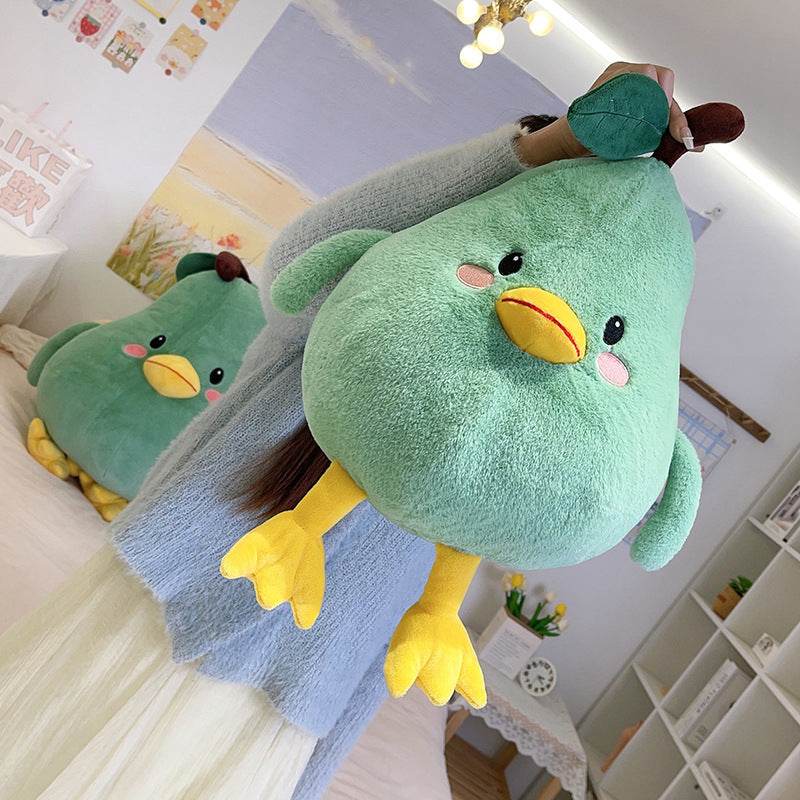 Percy the Pear Plushie | Stuffed Food Plushie
