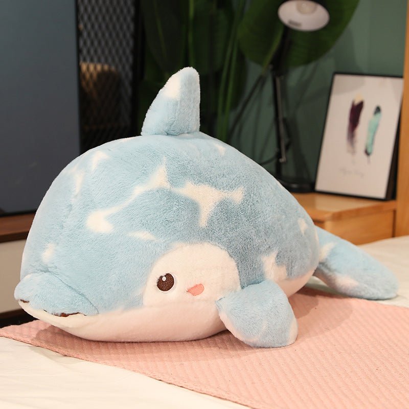 Delphi: Giant Kawaii Dolphin Plushie | Stuffed Animal Dolphin