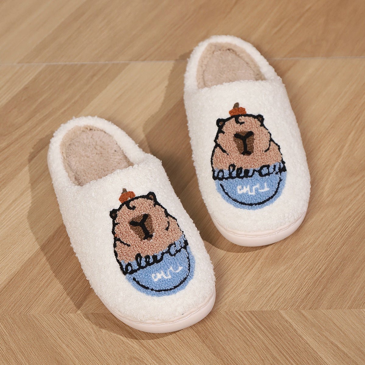 SnuggleBara Slippers | Cute Capybara Slippers