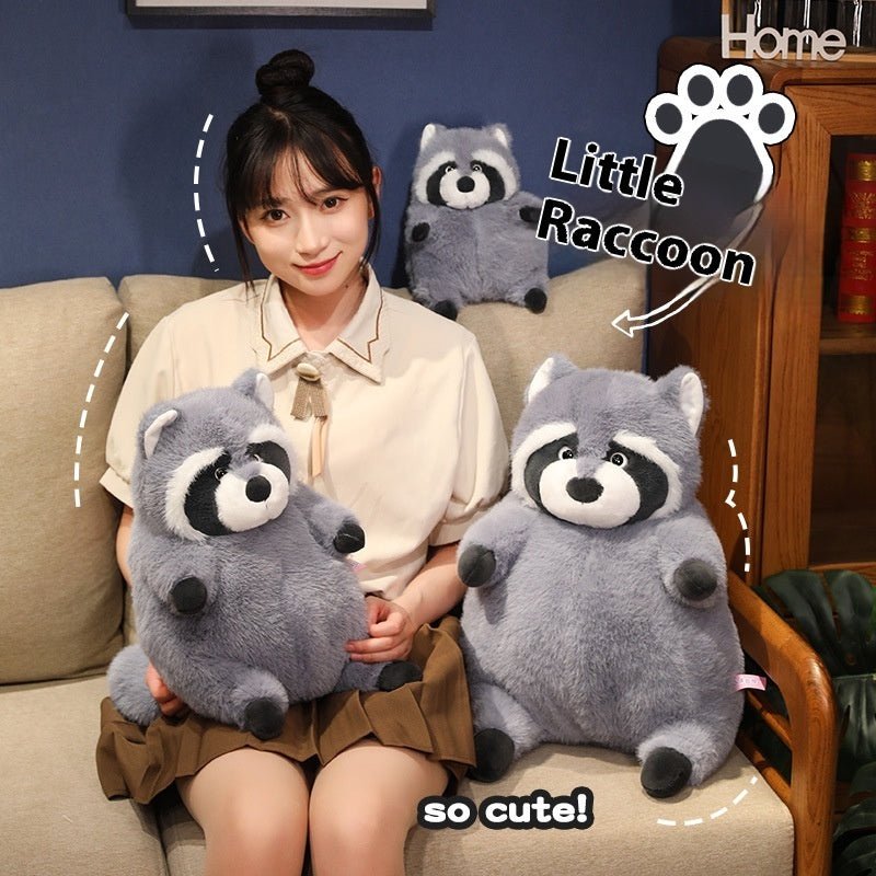 Troublemaker: Funny Baby Raccoon Plushie