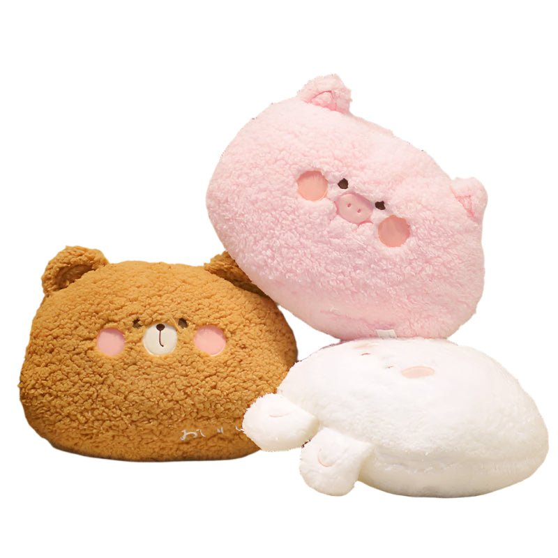 SnuggleMochi™ Plush Pillow | Kawaii Animal Plush Pillow