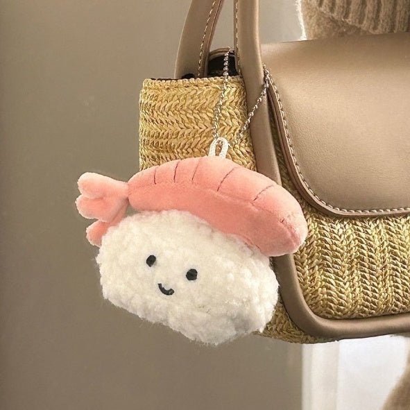 Squishy Shrimp Pal Keychain