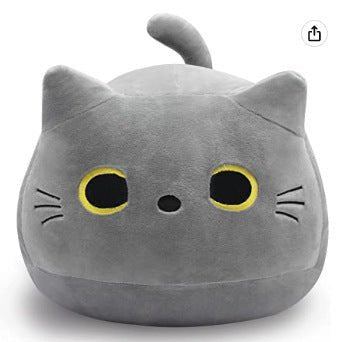 Cookie: Cute Toothless Cat Plush | 21"