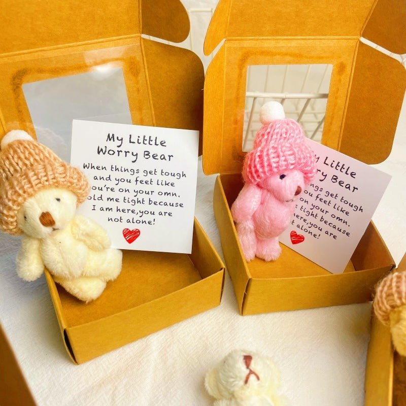 Mini Pocket Teddy Bear Gift Box